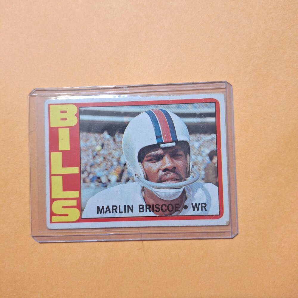 marlin briscoe 1972 topps #30